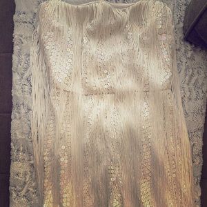 ASOS white romper with sequins size 2/34. NWT!